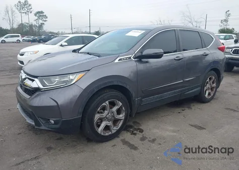 2018 Honda Cr-V Ex-L/Ex-L Navi from USA, damaged, VIN 7FARW1H83JE012043